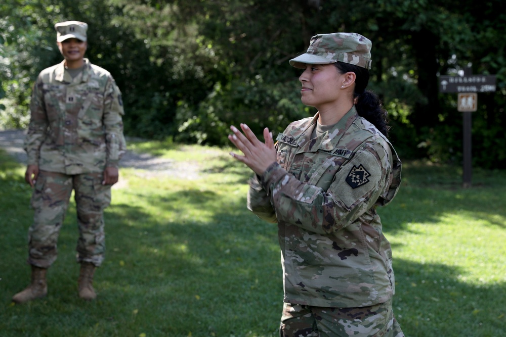 Sgt. Melyssa Vazquez is Promoted to the Rank of Staff Sgt.