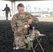 Religious Affairs NCO prepares Sunday chapel service communion