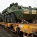 U.S. Army wheeled vehicles arrive in Washington D.C. for 250th Birthday