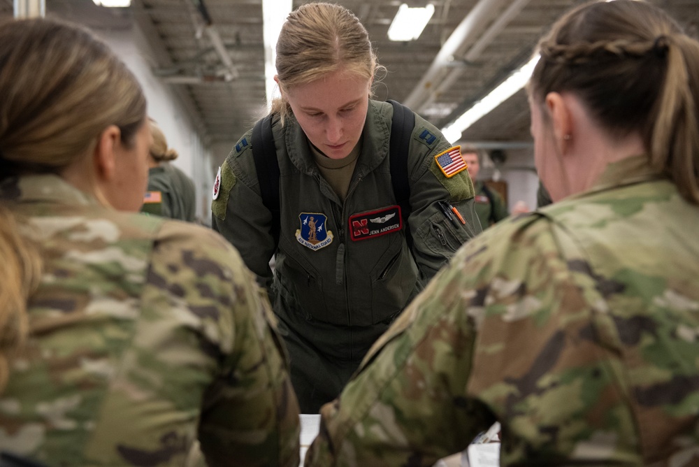 155th Air Refueling Wing Conducts Combat Readiness Exercise