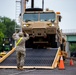 U.S. Army wheeled vehicles arrive in Washington D.C. for 250th Birthday