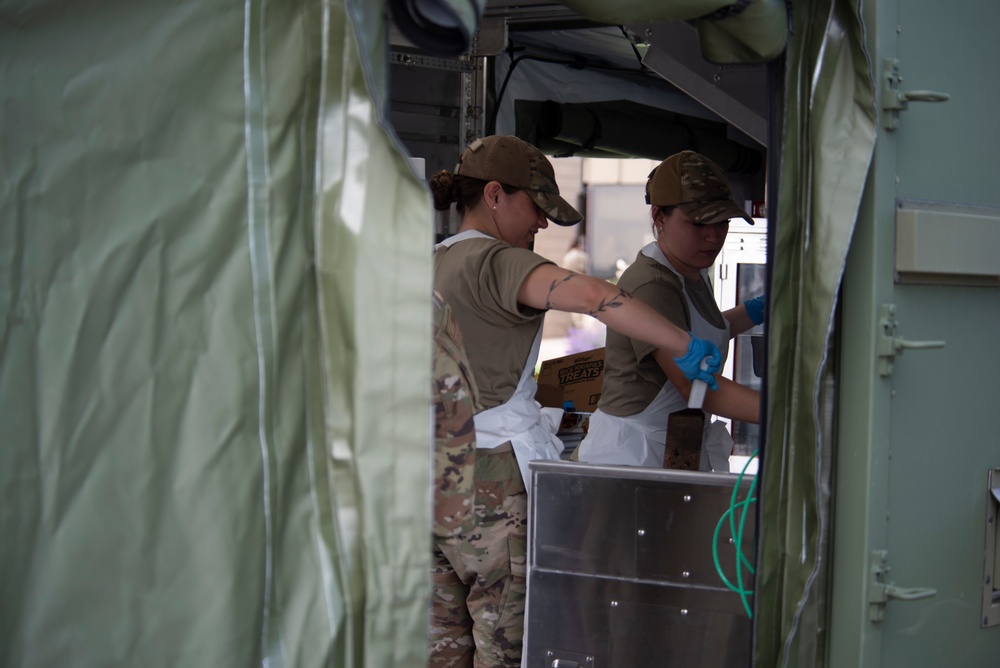 155th Air Refueling Wing Conducts Combat Readiness Exercise