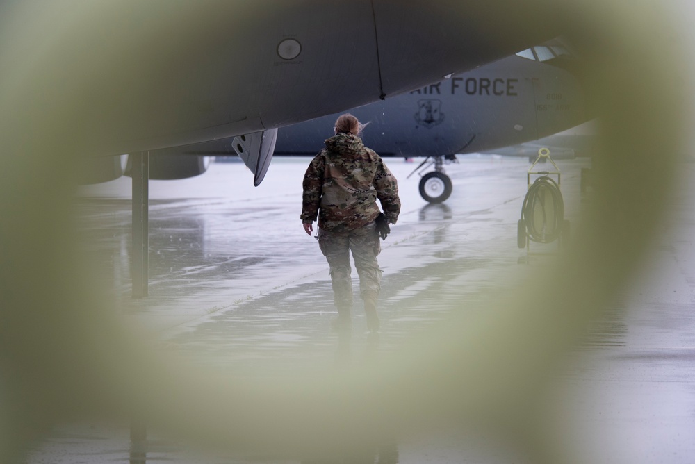 155th Air Refueling Wing Conducts Combat Readiness Exercise