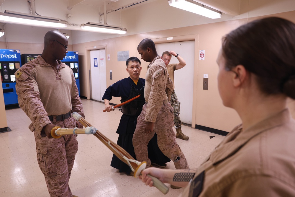 USNS Comfort Kendo Mindfulness Training