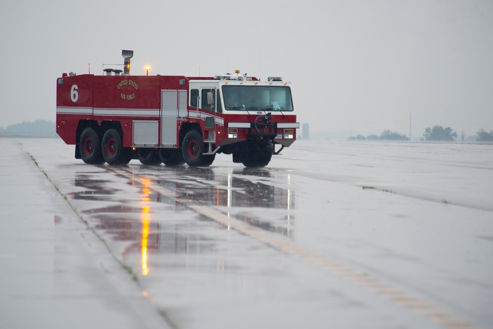 155th Air Refueling Wing Conducts Combat Readiness Exercise
