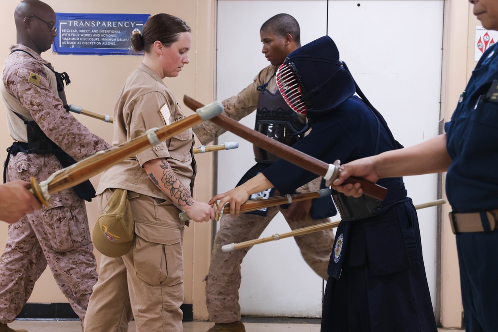 USNS Comfort Kendo Mindfulness Training