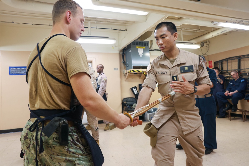 USNS Comfort Kendo Mindfulness Training