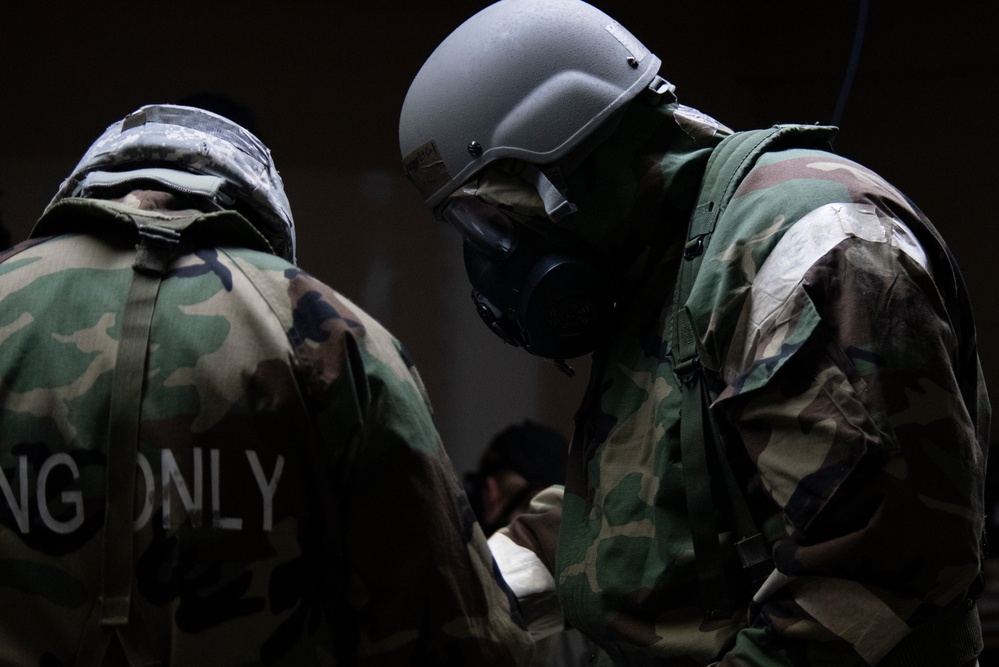 155th Air Refueling Wing Conducts Combat Readiness Exercise