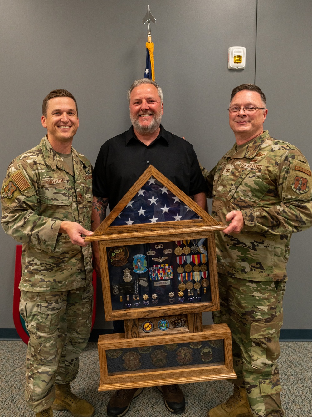 Lt. Col. Heath Armentrout Retirement Ceremony
