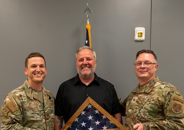 Lt. Col. Heath Armentrout Retirement Ceremony