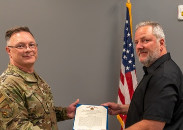 Lt. Col. Heath Armentrout Retirement Ceremony