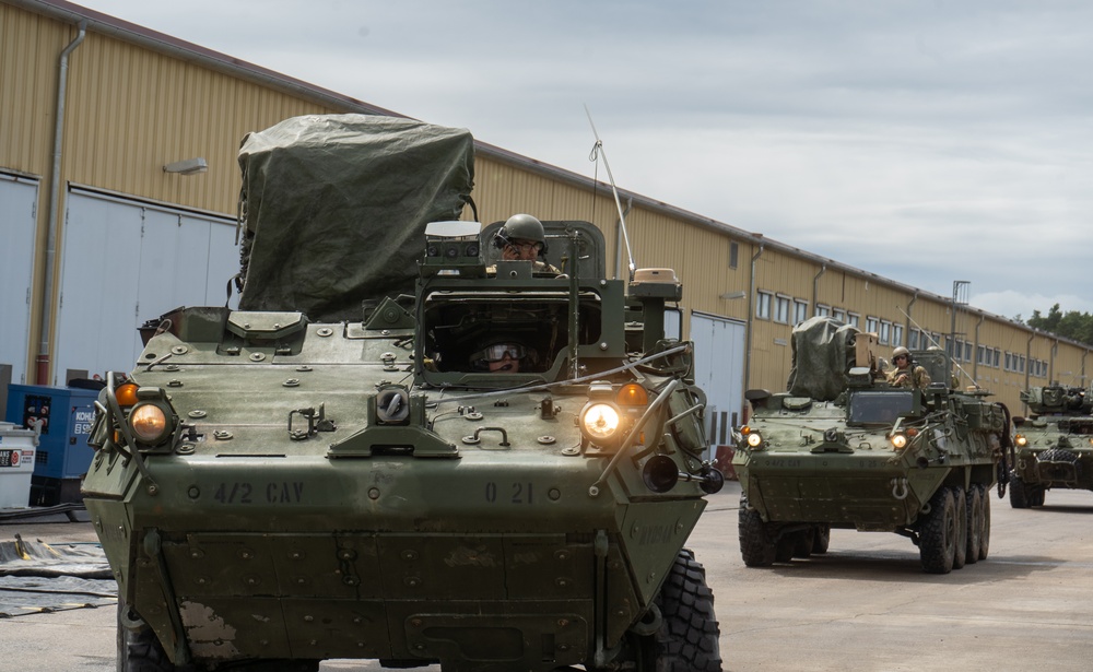 Saber Guardian Convoy: 4th Squadron, 2CR Ensures Combat Readiness