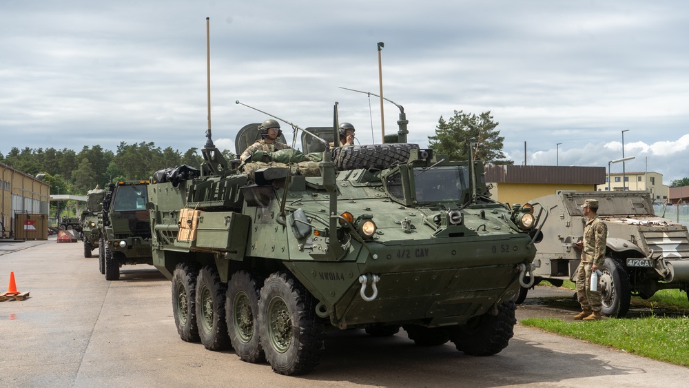 Saber Guardian Convoy: 4th Squadron, 2CR Ensures Combat Readiness