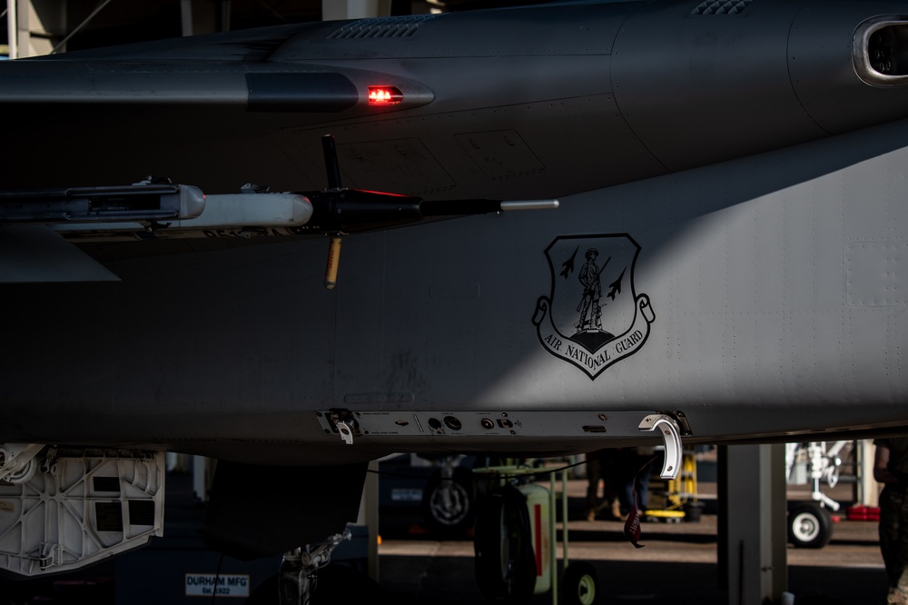 142nd Wing F-15EX Prepares for Take-Off