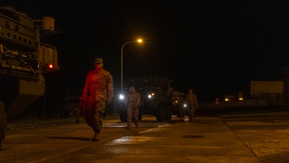 Saber Guardian Convoy: 4th Squadron, 2CR Ensures Combat Readiness