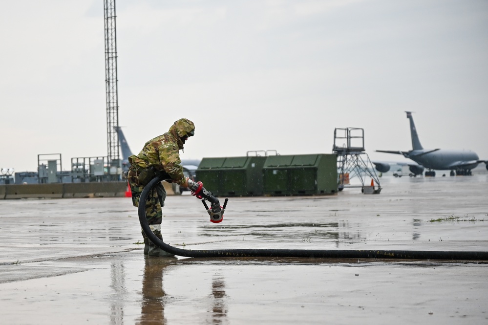 155th ARW Tests Warfighting Capabilities During Combat Readiness Exercise