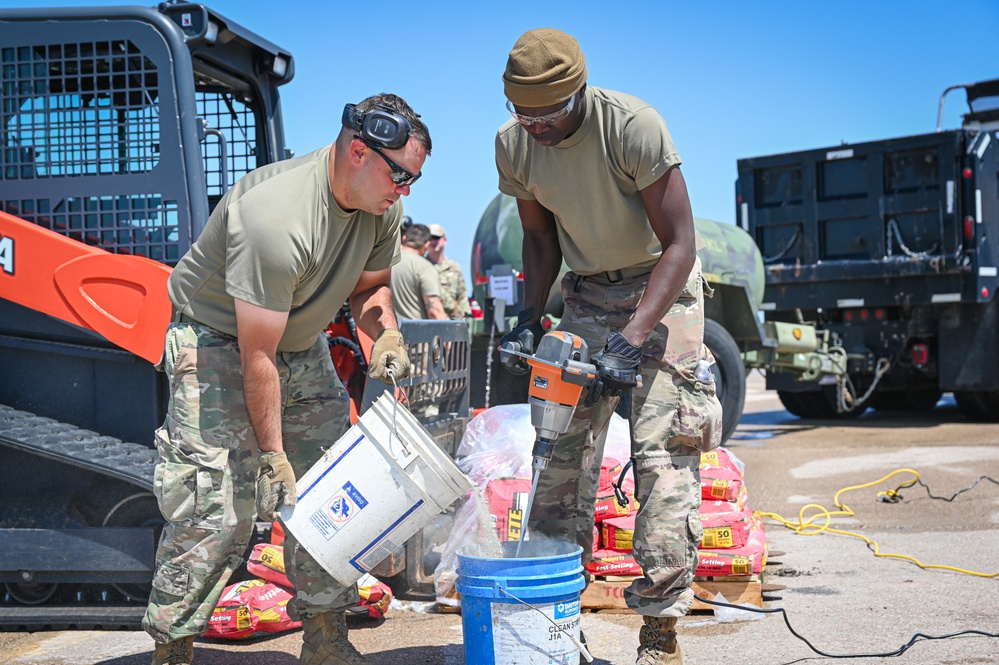 155th ARW Tests Warfighting Capabilities During Combat Readiness Exercise