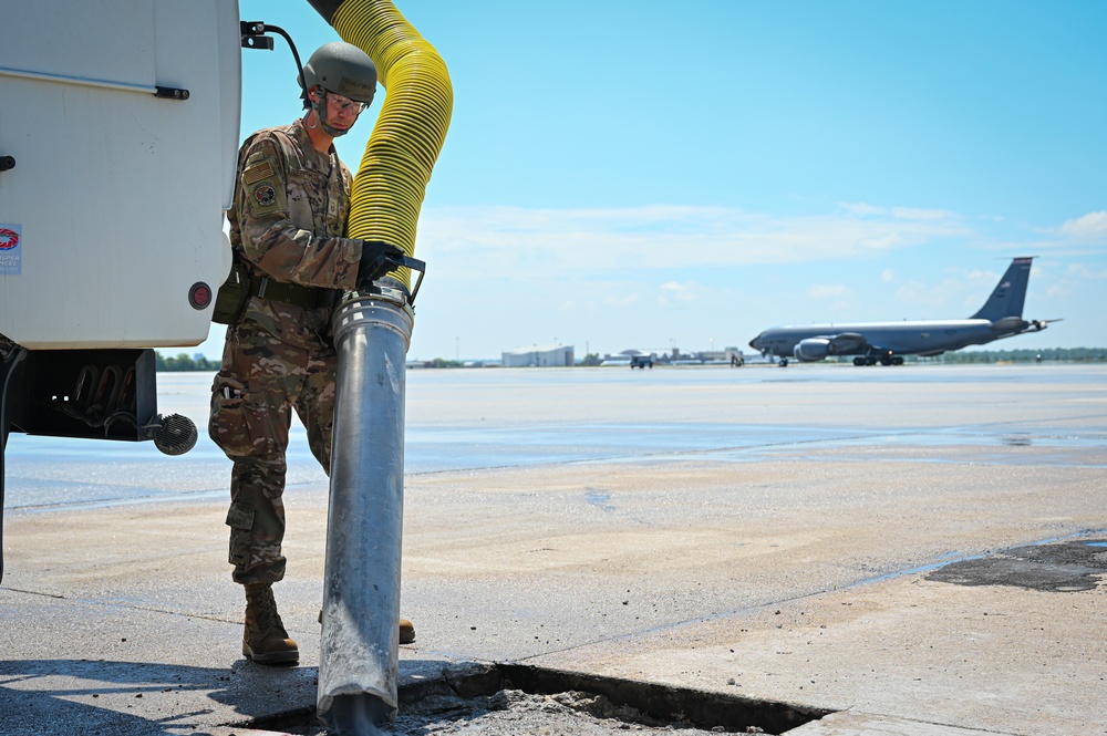 155th ARW Tests Warfighting Capabilities During Combat Readiness Exercise
