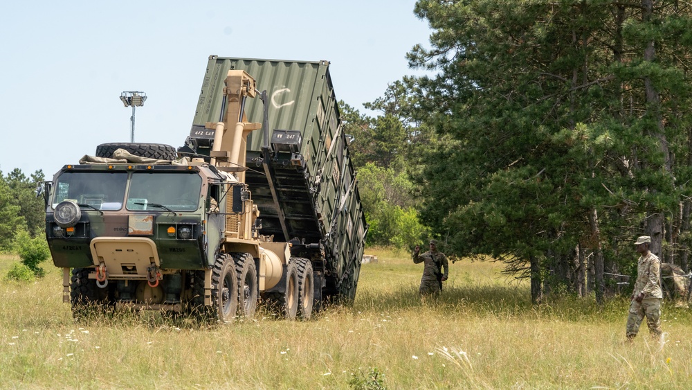 Saber Guardian Convoy: 4th Squadron, 2CR Ensures Combat Readiness