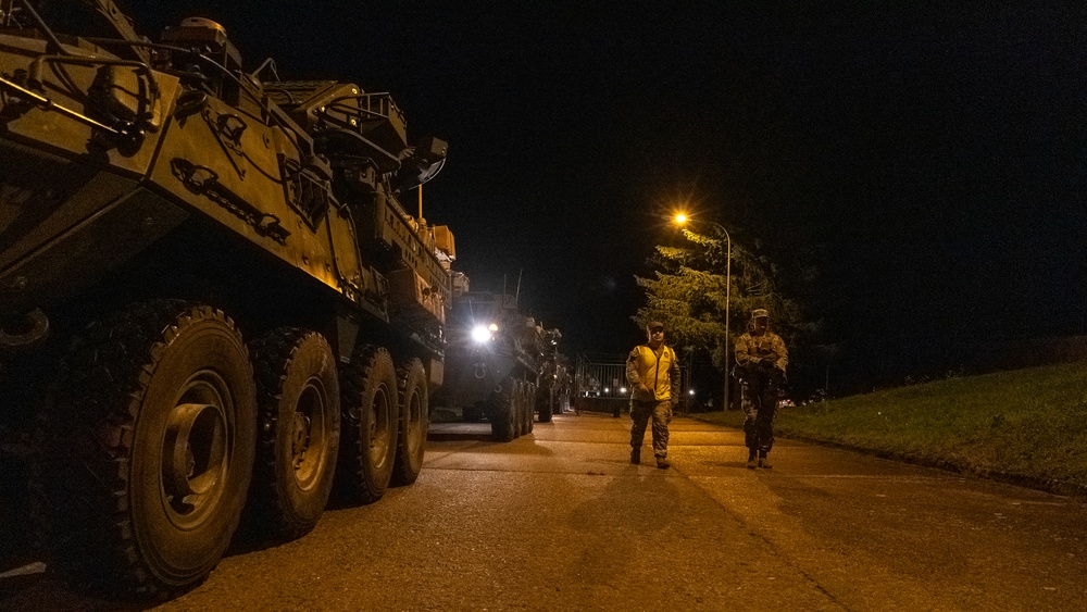 Saber Guardian Convoy: 4th Squadron, 2CR Ensures Combat Readiness