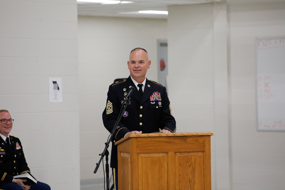 Change of Responsibility Ceremony for Missouri Air National Guard Command Chief Master Sergeant