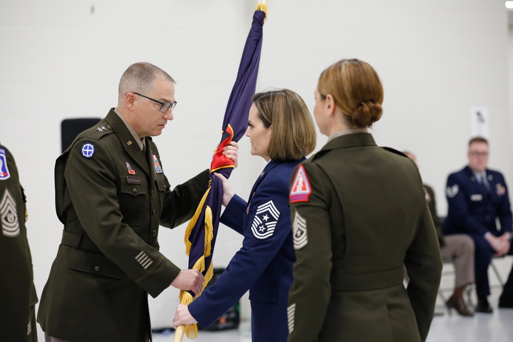 Change of Responsibility Ceremony for Missouri Air National Guard Command Senior Enlisted Leader