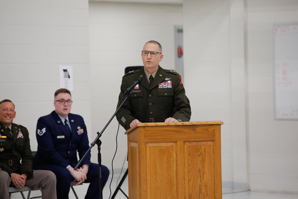 Change of Responsibility Ceremony for Missouri Air National Guard Command Senior Enlisted Leader