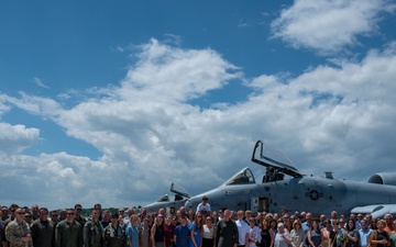 Col Paul Kanning Fini-Flight &amp; Retirement Ceremony