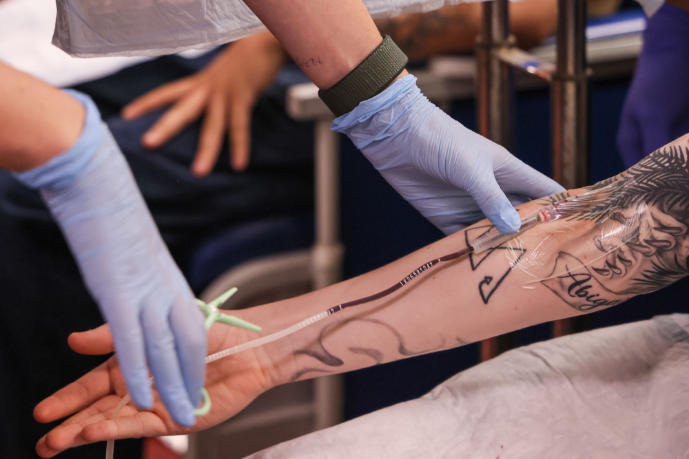 USNS Comfort Medical Training Exercise