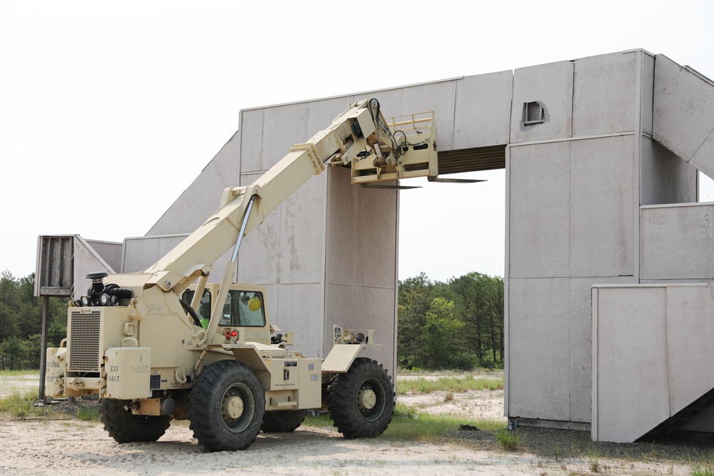 QLLEX supports Fort Dix Range Control with demolition of training aids