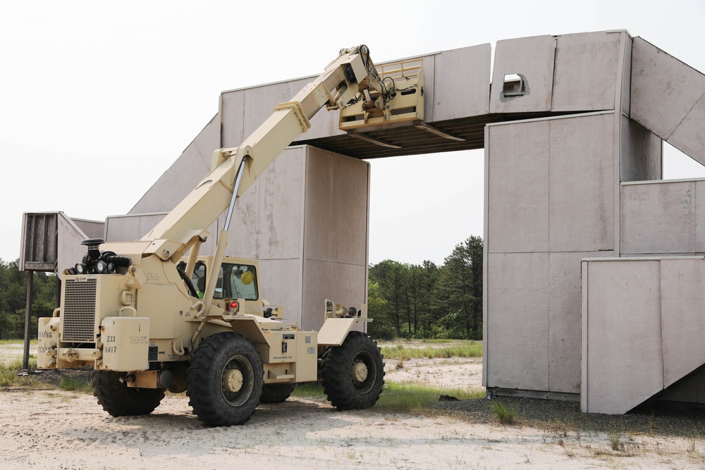 QLLEX supports Fort Dix Range Control with demolition of training aids