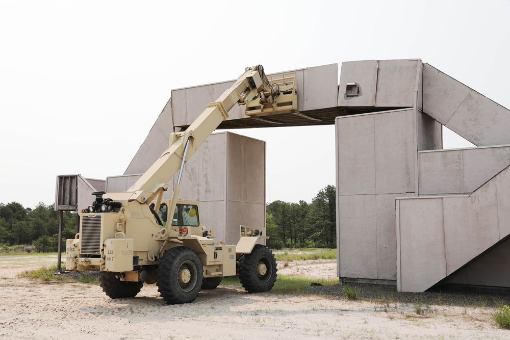 QLLEX supports Fort Dix Range Control with demolition of training aids