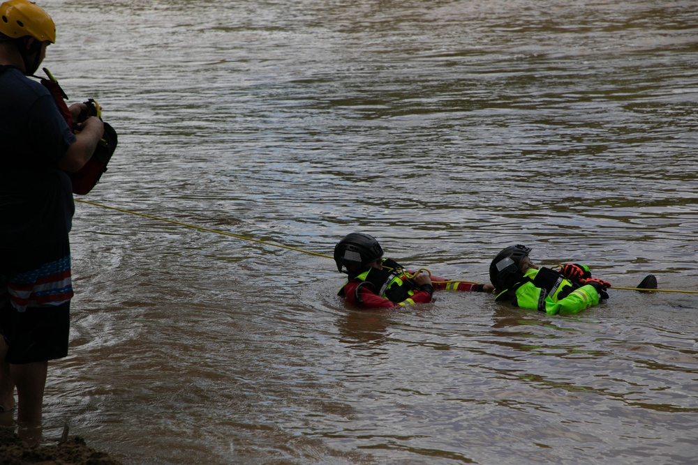 West Virginia National Guard's AITEC conducts training with first responders to prepare for natural disaster response