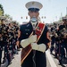 Marines and Sailors Participate in the Grand Floral Parade during Portland Fleet Week
