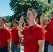 Marines and Sailors Participate in the Grand Floral Parade during Portland Fleet Week