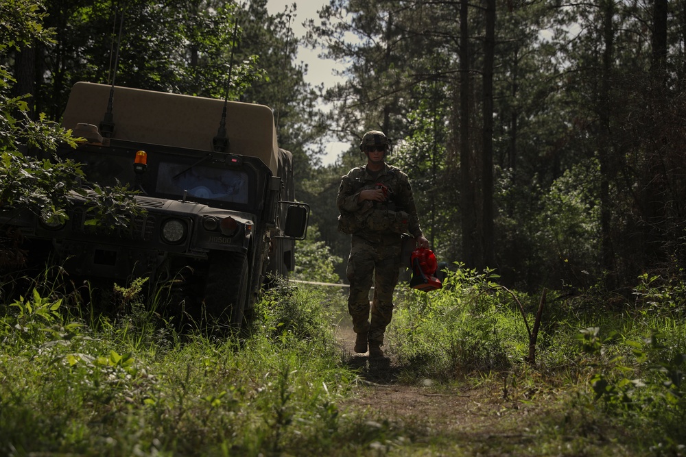 Iowa Guard Soldier adjusts to life in the field at JRTC