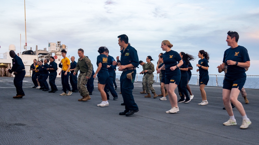 USNS Comfort Learns Salsa
