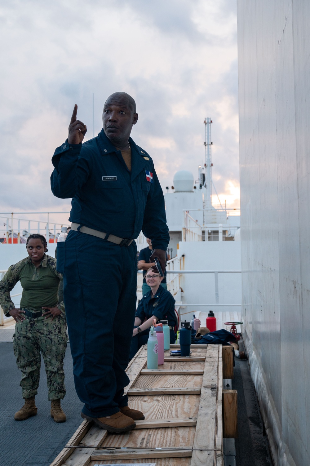 USNS Comfort Learns Salsa