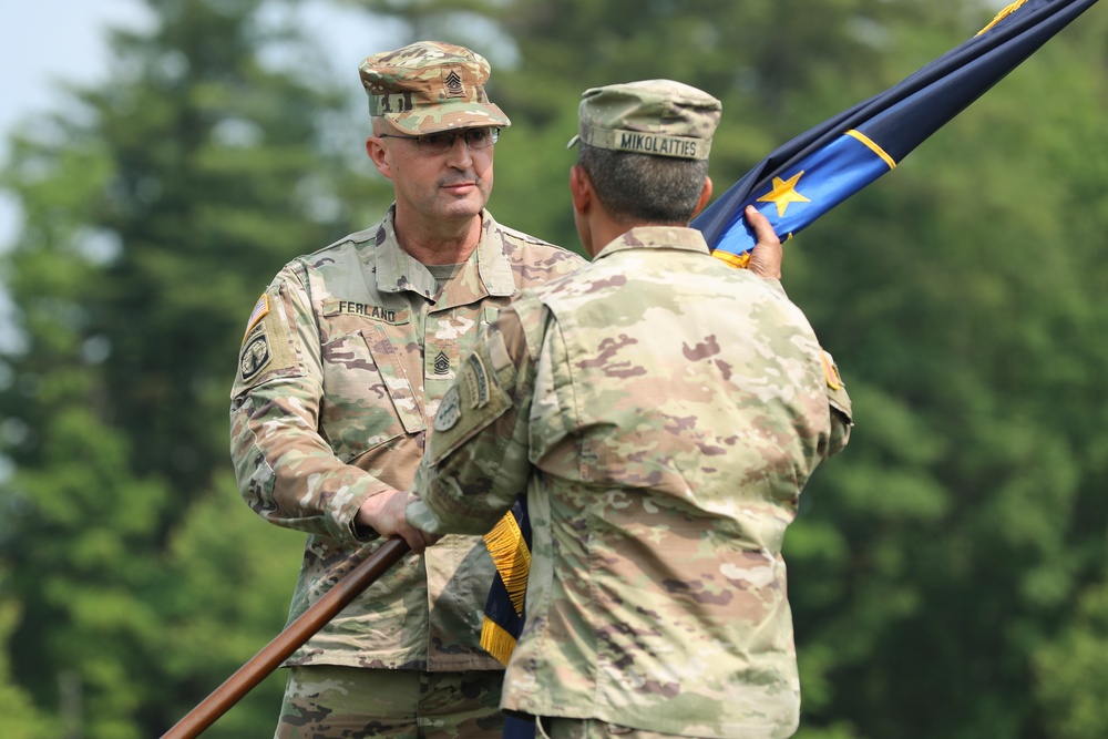 New Hampshire National Guard State Command Sgt. Maj. Change of Responsibility and Retirement Ceremony