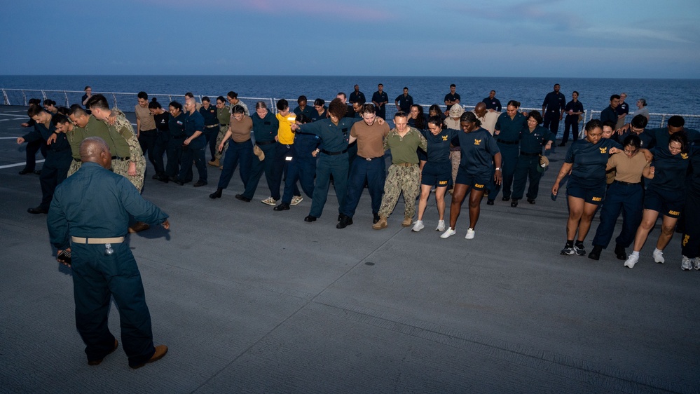 USNS Comfort Learns Salsa