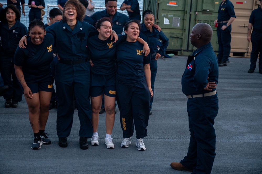 USNS Comfort Learns Salsa