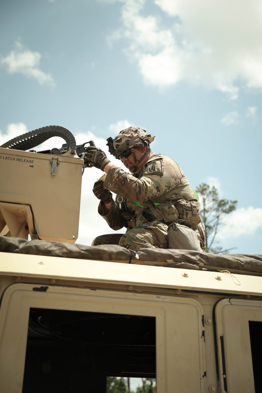 Vermont Soldier prepares for field training at JRTC