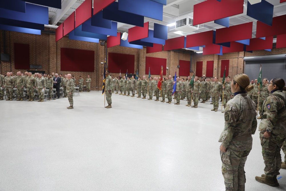 60th Troop Command Change of Command