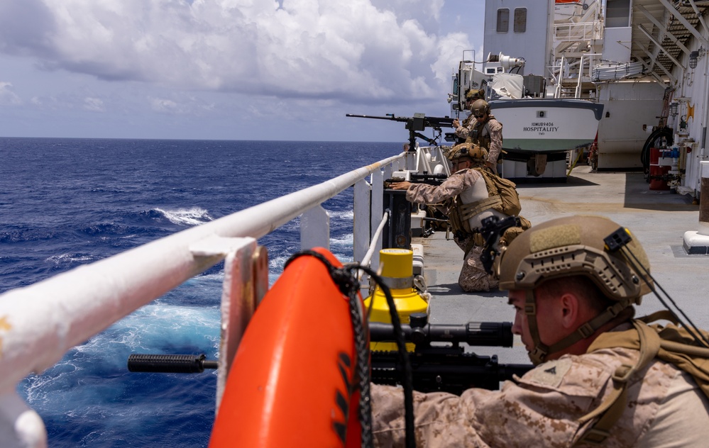 USNS Comfort Security Drill
