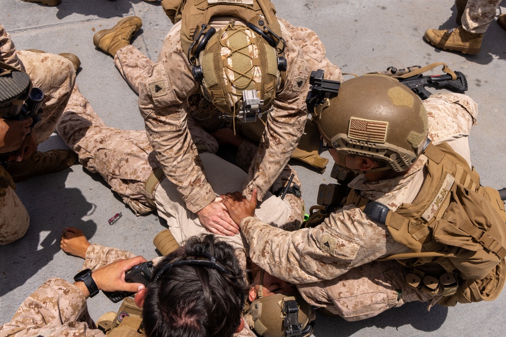 USNS Comfort Security Drill