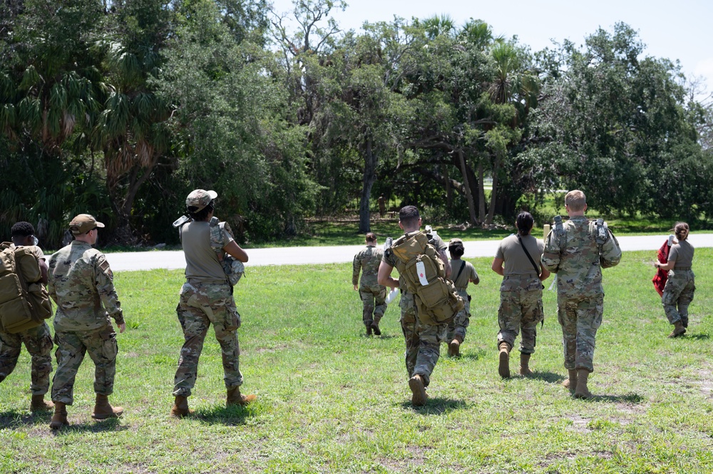 927 ASTS conducts combat triage training
