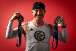 U.S. Airman Runs Toward Mental Health Awareness