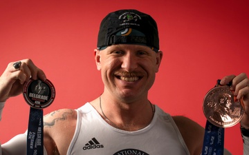 U.S. Airman Runs Toward Mental Health Awareness