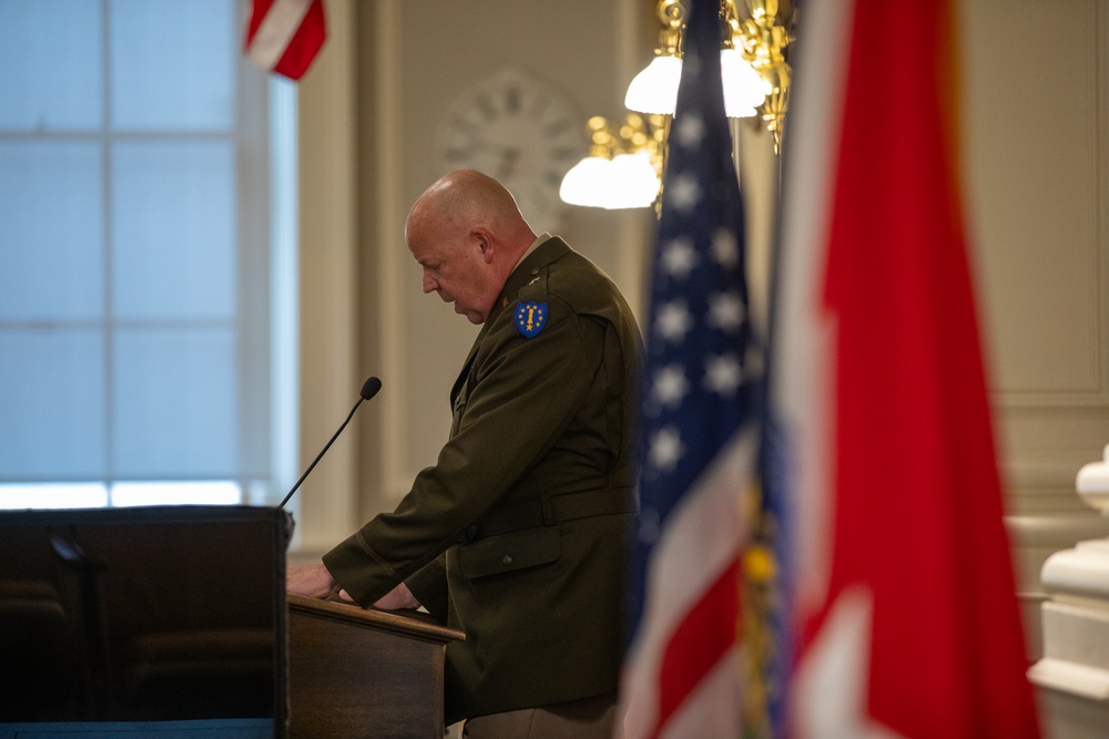 Brig. Gen. Allen Aldenberg Promotion Ceremony