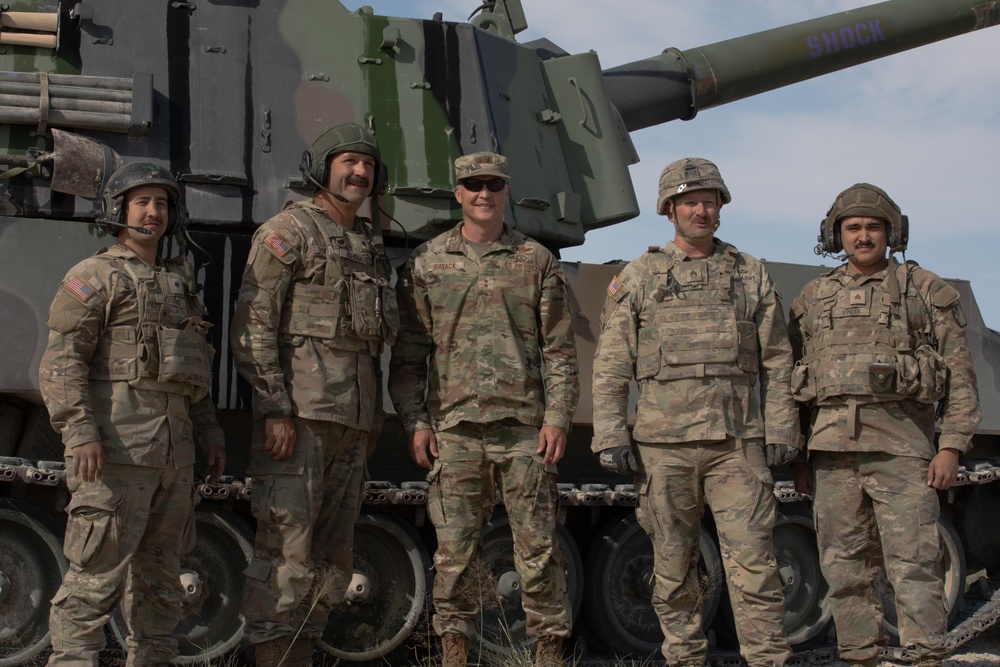 Utah Adjutant General visits 2nd Battalion, 222nd Field Artillery